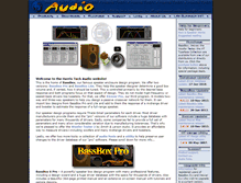 Tablet Screenshot of ht-audio.com